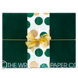 DARK GREEN COUNTER ROLL