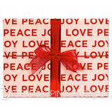 PEACE LOVE JOY NUDE COUNTER ROLL