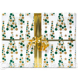 A VERY SPECIAL XMAS GREEN COUNTER ROLL