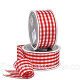 38MM RED GINGHAM