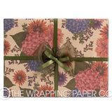 HYDRANGEA POSEY KRAFT COUNTER ROLL
