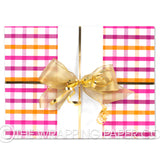 PLUM PLAID COUNTER ROLL