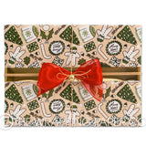 my xmas kraft christmas wrapping paper