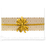 Matt bright white wrapping paper