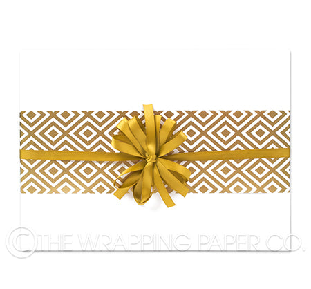 Matt bright white wrapping paper