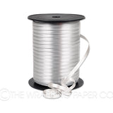 Curling ribbon silver