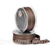 15 GROSGRAIN STITCH ESPRESSO