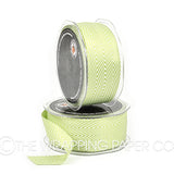 HERRINGBONE STRIPED LIME