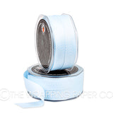 HERRINGBONE STRIPED PALE BLUE