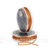 Metallic woven copper cord
