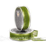 SATIN EDGE ORGANZA AVOCADO