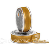 SATIN EDGE ORGANZA GOLD