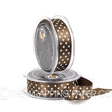 SATIN POLKADOT ESPRESSO