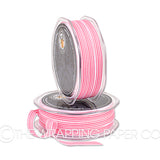 9 GROSGRAIN STRIPE PALE PINK