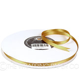 10X100M SATIN RIBBON GOLD