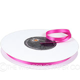 10X100M SATIN RIBBON HOT PINK