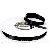 15X100M SATIN RIBBON BLACK