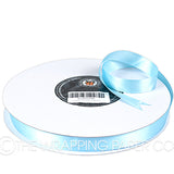 15X100M SATIN RIBBON PALE BLUE