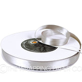 15X100M SATIN RIBBON SILVER
