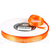15X100M SATIN RIBBON TANGERINE