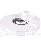 15X100M SATIN RIBBON WHITE