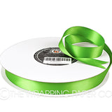 22X100M SATIN RIBBON LIME