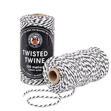 TWISTED TWINE BLACK WHITE