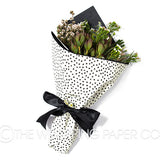 PACK & WRAP PAPER BLACK PEBBLES