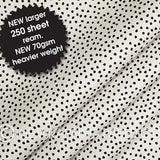PACK & WRAP PAPER BLACK PEBBLES