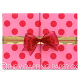 LARGE DOT PINK COUNTER ROLL