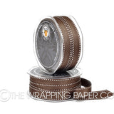 15 GROSGRAIN STITCH ESPRESSO