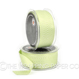 HERRINGBONE STRIPED LIME