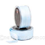 HERRINGBONE STRIPED PALE BLUE