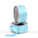 HERRINGBONE STRIPED SKYBLUE