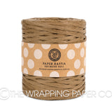 PAPER RAFFIA ROLL COCOA 200 MTRS