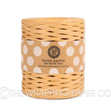 PAPER RAFFIA ROLL NATURAL 200 MTRS