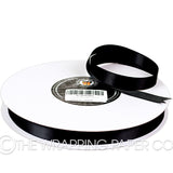 15X100M SATIN RIBBON BLACK