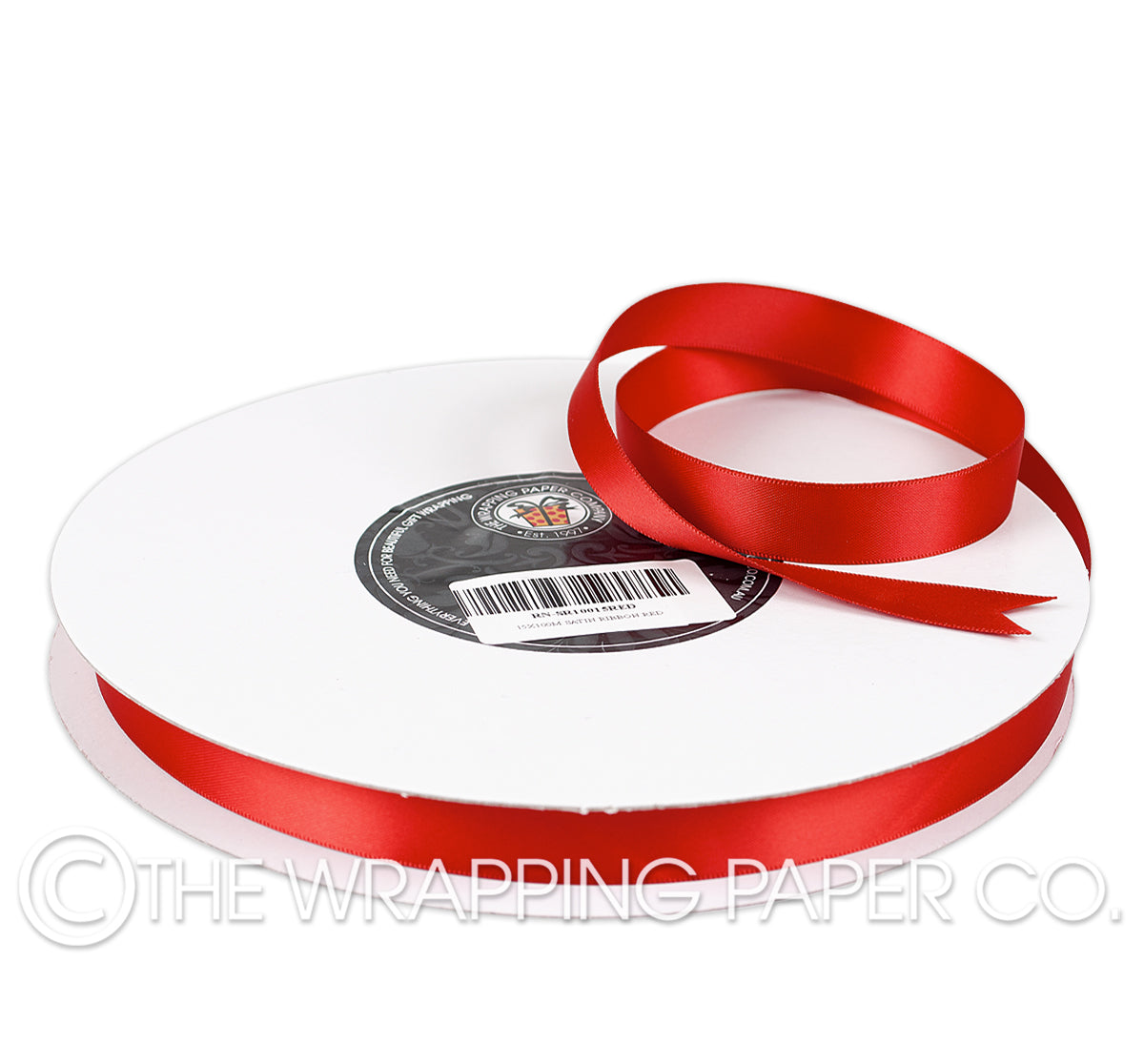 Red Wrapped Rippon 15X100M SATIN RIBBON RED – The Wrapping Paper Co. Pty. Ltd.
