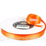 15X100M SATIN RIBBON TANGERINE