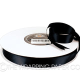 22X100M SATIN RIBBON BLACK