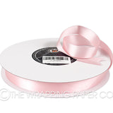 22X100M SATIN RIBBON PALE PINK