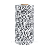 TWISTED TWINE BLACK WHITE 250MTRS
