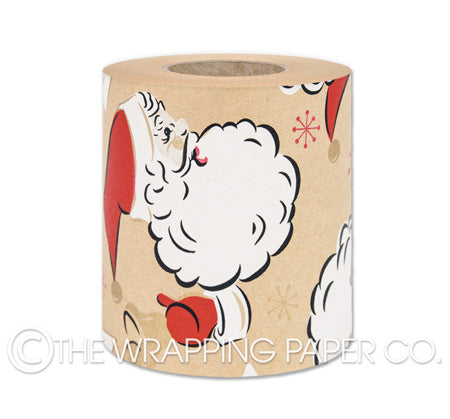 Santa Ramp Paper Red RETRO SANTA RED BELLI-BAND® – The Wrapping Paper Co. Pty. Ltd.