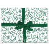 MY XMAS DARK GREEN EXTRA WIDE