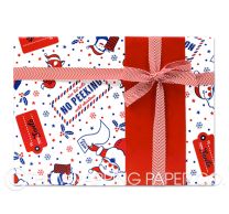 no peeking christmas wrapping paper