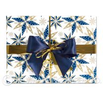 XMAS LANTERN NAVY COUNTER ROLL