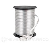 Curling ribbon silver