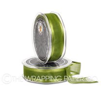 SATIN EDGE ORGANZA AVOCADO