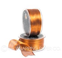 ORGANZA METALLIC WIRED EDGE COPPER