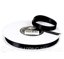 15X100M SATIN RIBBON BLACK